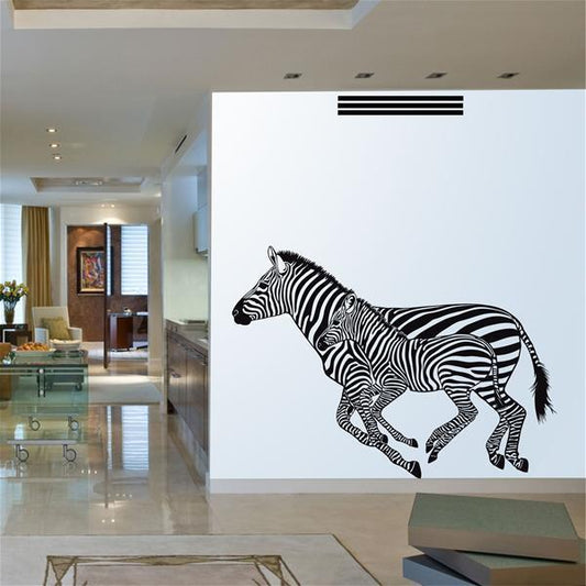 Antdecor Metal Animal Design Zebra, Metal Wall Decor, Art Work 75x54 cm